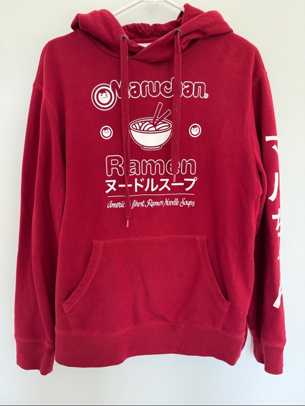 Maruchan Ramen Red Hooded Sweatshirt